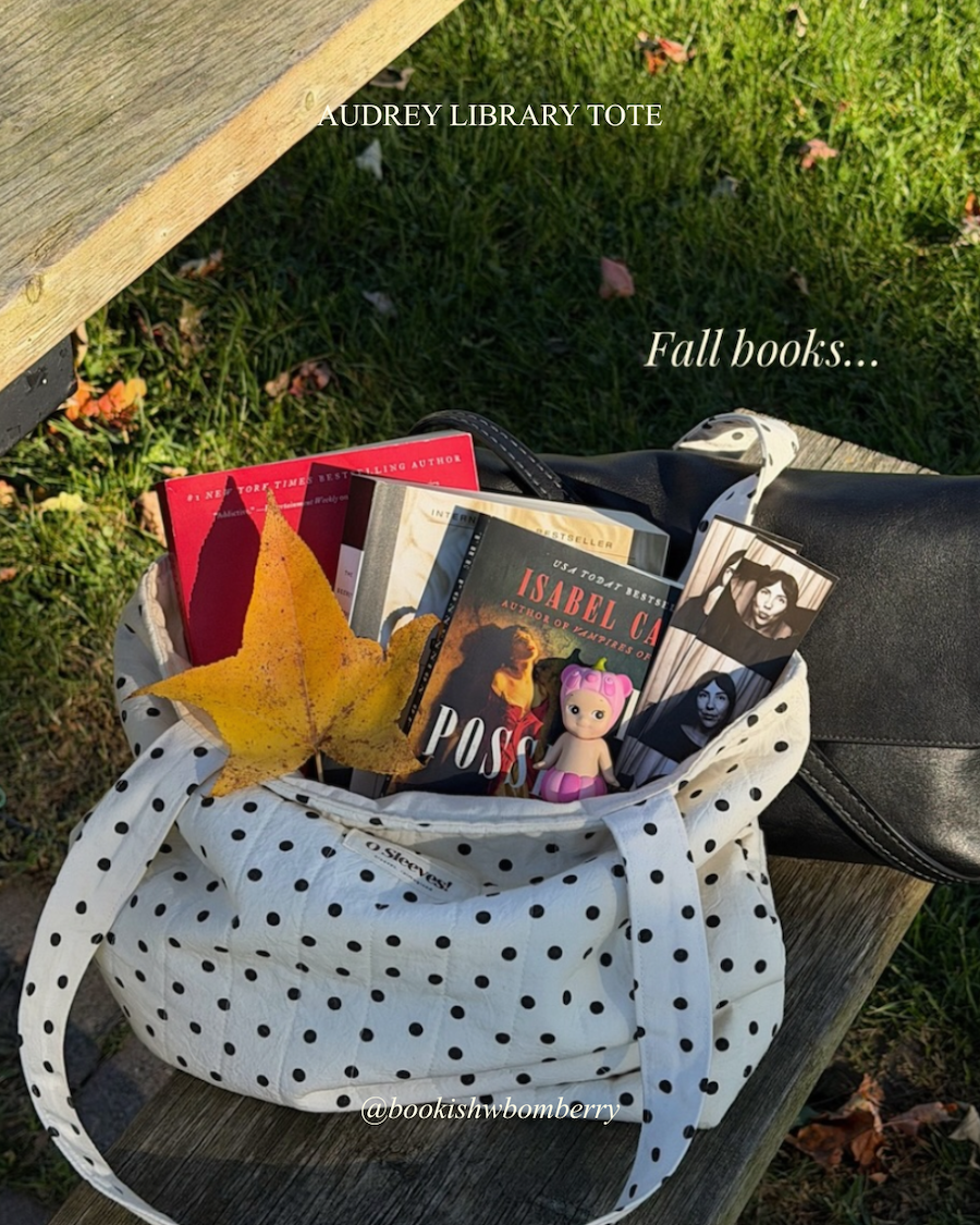 Audrey Library Tote - O Sleeves!