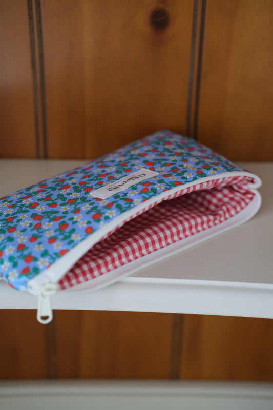 Strawberry Patch Lifestyle Pouch