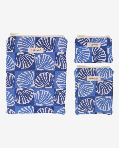Seashell Linen Reader's Zip Bundle - O Sleeves!