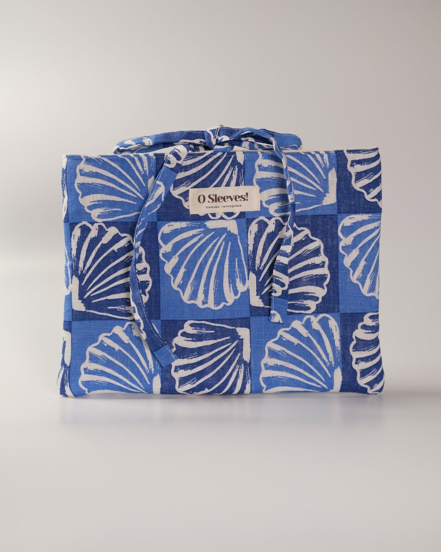 Seashell Linen Signature Book Sleeve - O Sleeves!