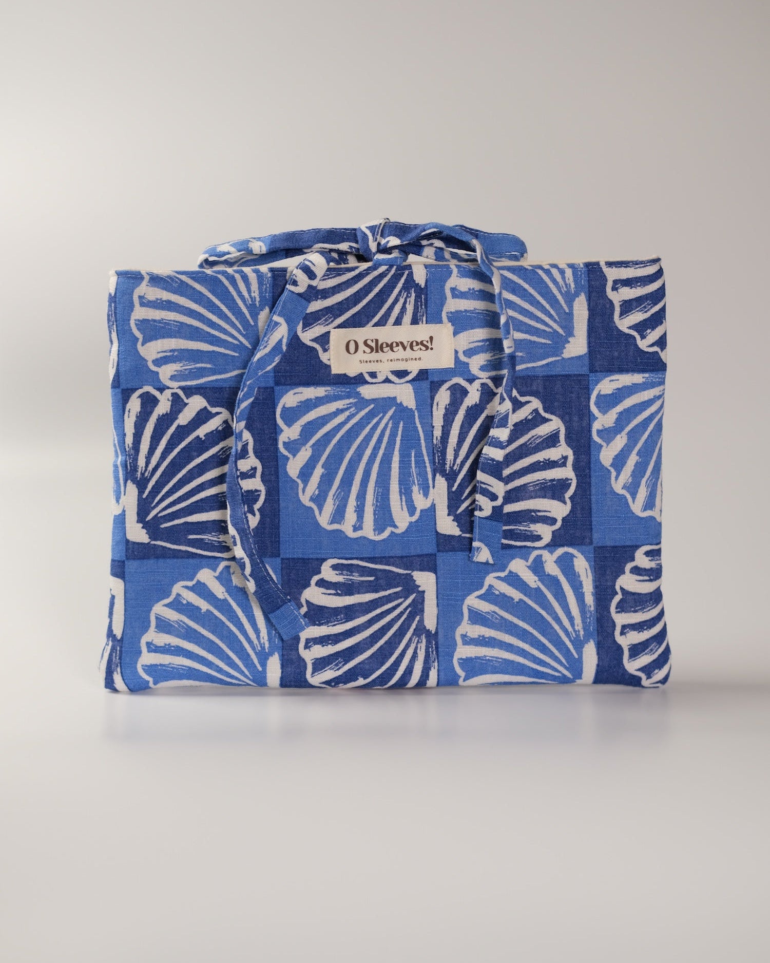 Seashell Linen Signature Book Sleeve - O Sleeves!