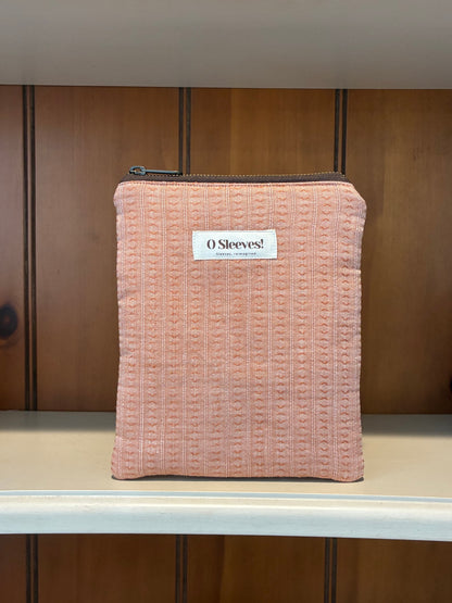 5-Piece Soft Orange Italian Linen Set  (One set made) - O Sleeves!
