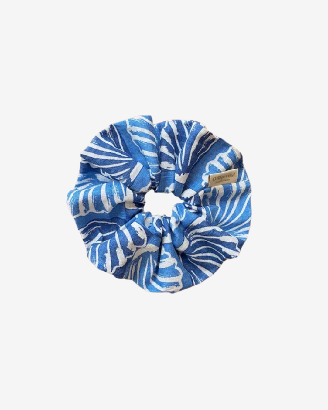Seashell Linen Scrunchie - O Sleeves!