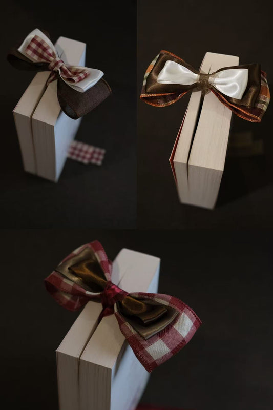 Dear Santa Christmas Ribbon Bookmarks (Pack of 3)