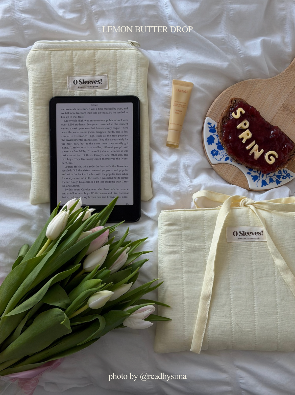 Limited: Lovely Reader's Essentials Set - Lemon Butter - O Sleeves!