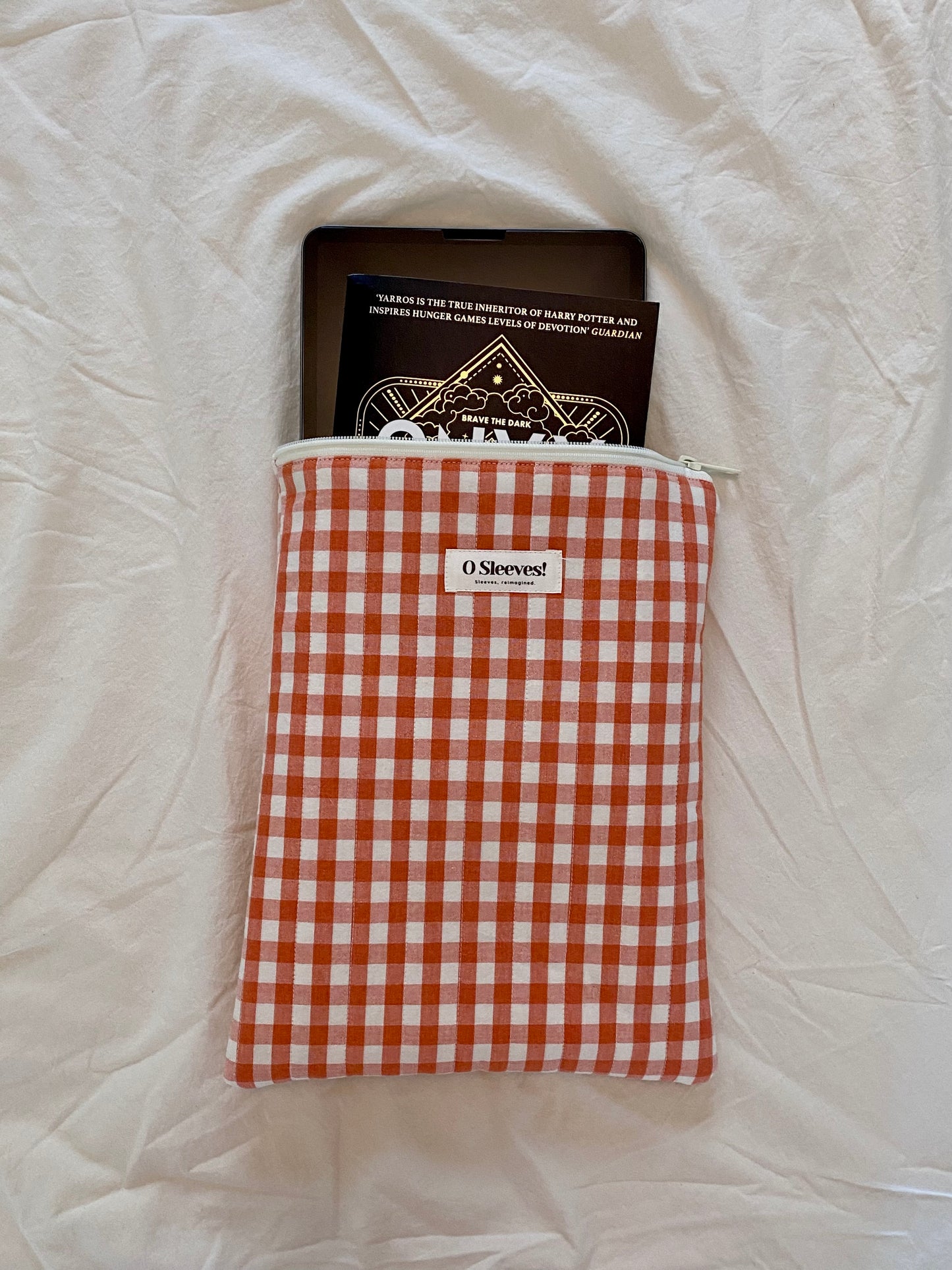 Pumpkin Spice Book Sleeve