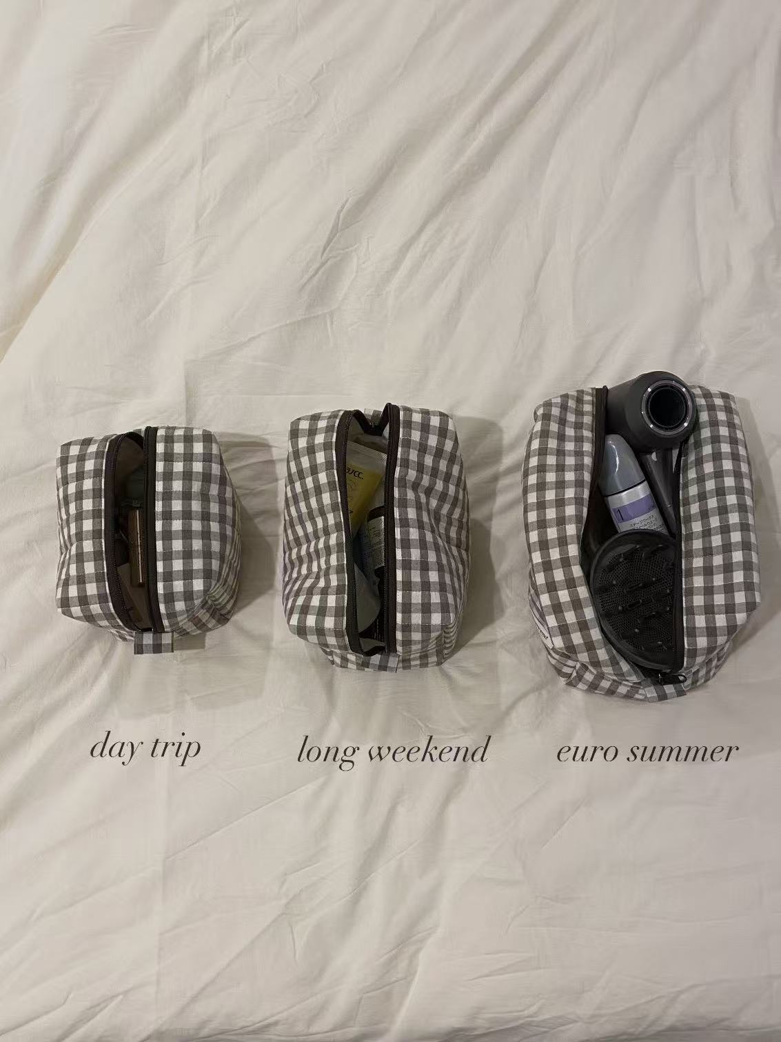 "Day Trip" Makeup Bag