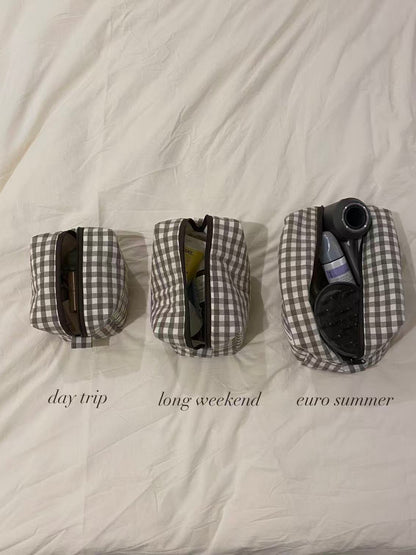 "Day Trip" Makeup Bag